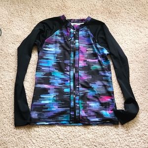 ⚡️Axesea Swim Rash Guard Long Sleeve Top- Size 12